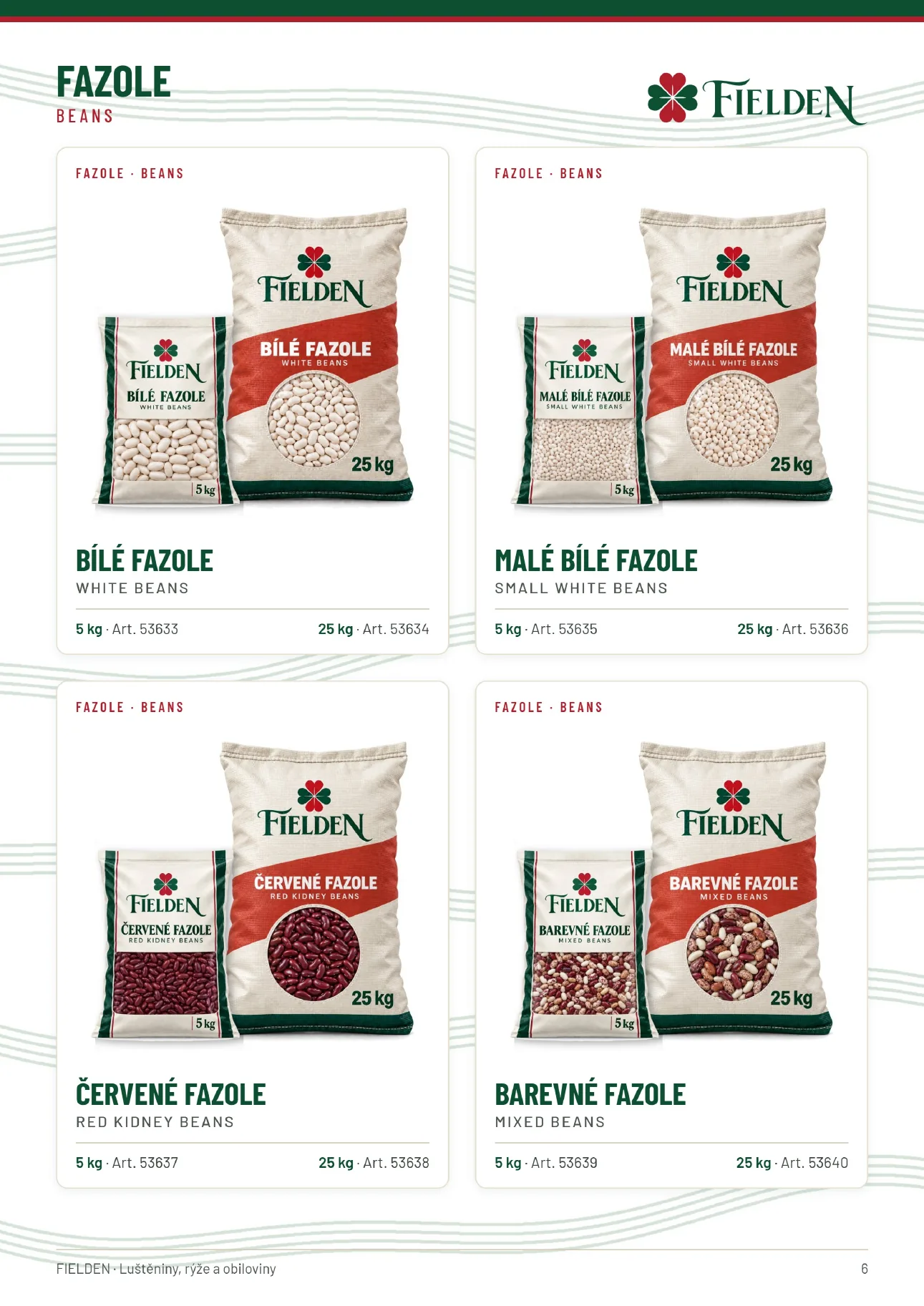 Katalog FIELDEN, strana 6