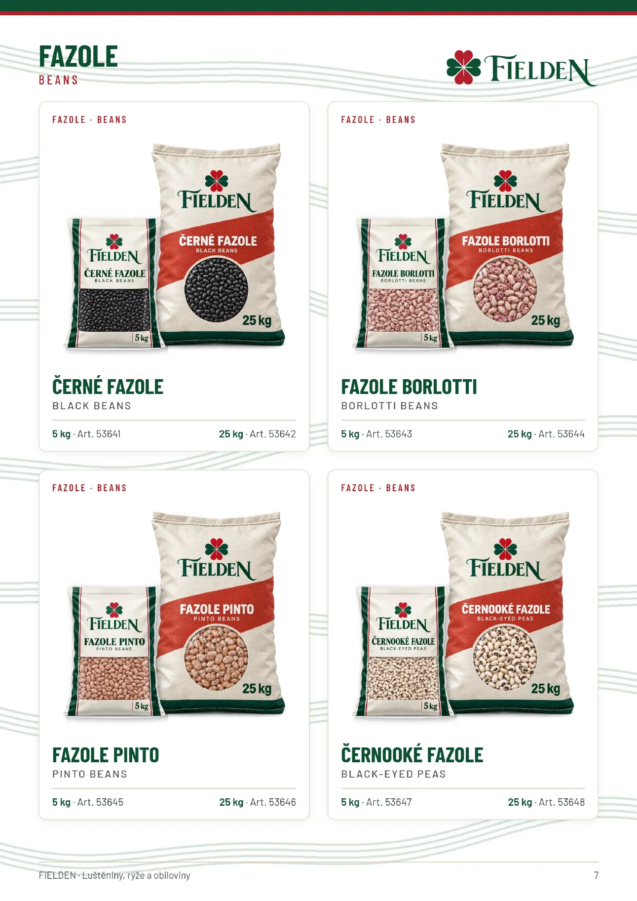 Katalog FIELDEN, strana 7