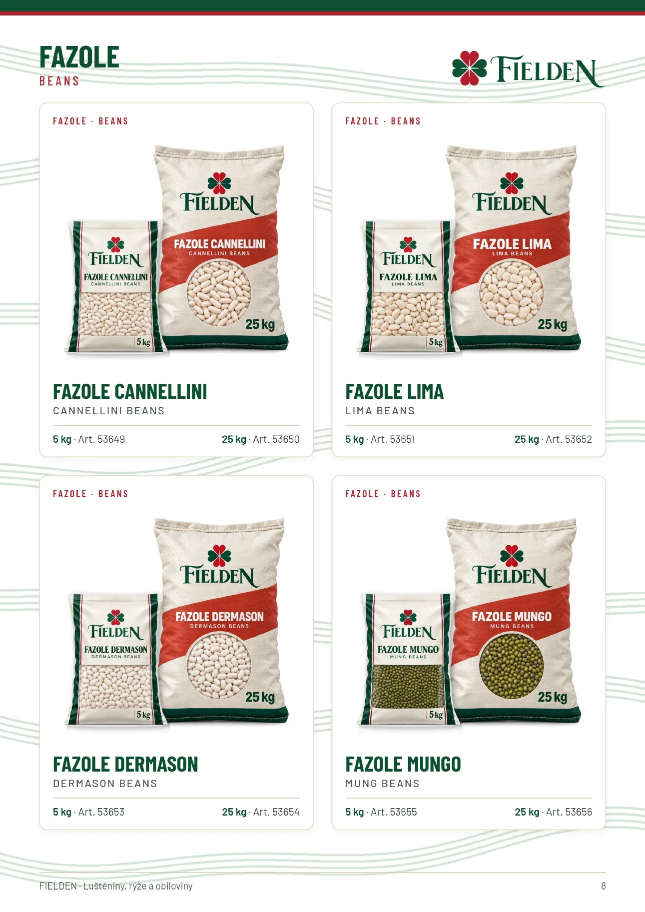 Katalog FIELDEN, strana 8