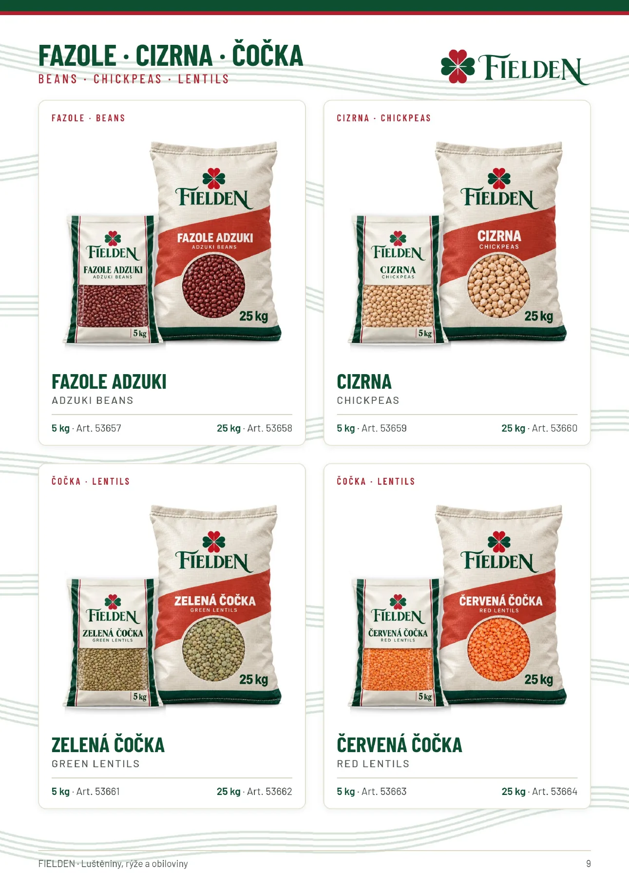 Katalog FIELDEN, strana 9