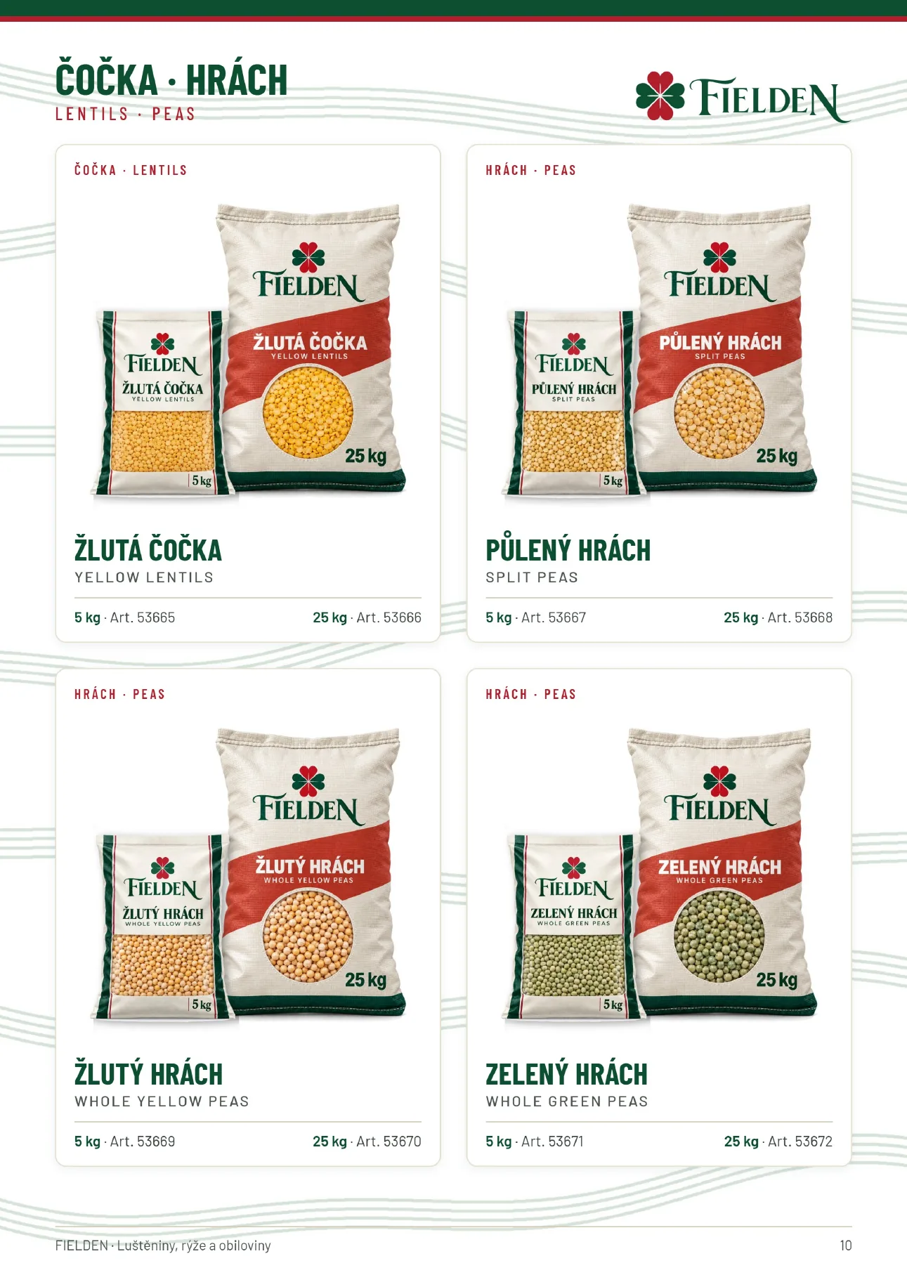 Katalog FIELDEN, strana 10