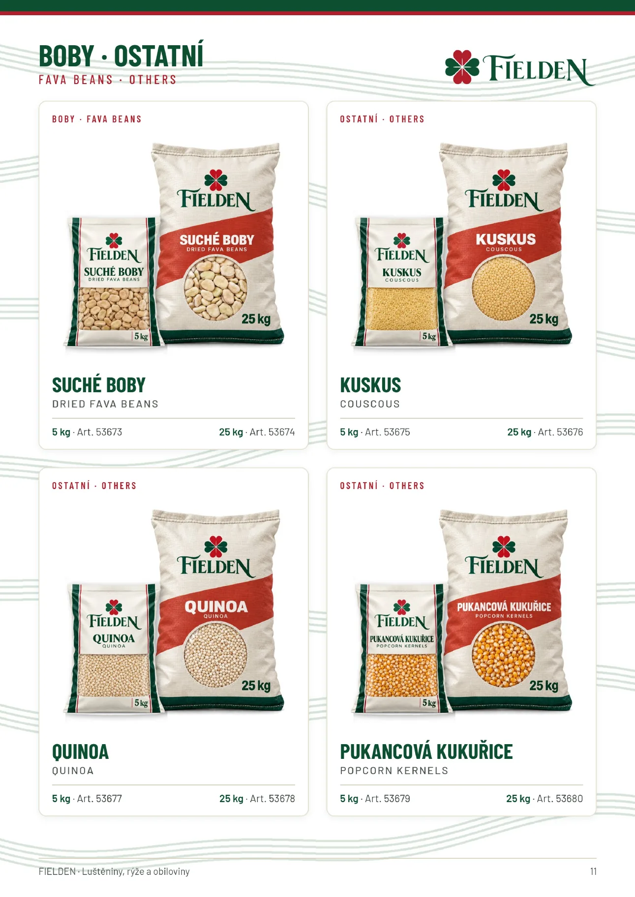 Katalog FIELDEN, strana 11