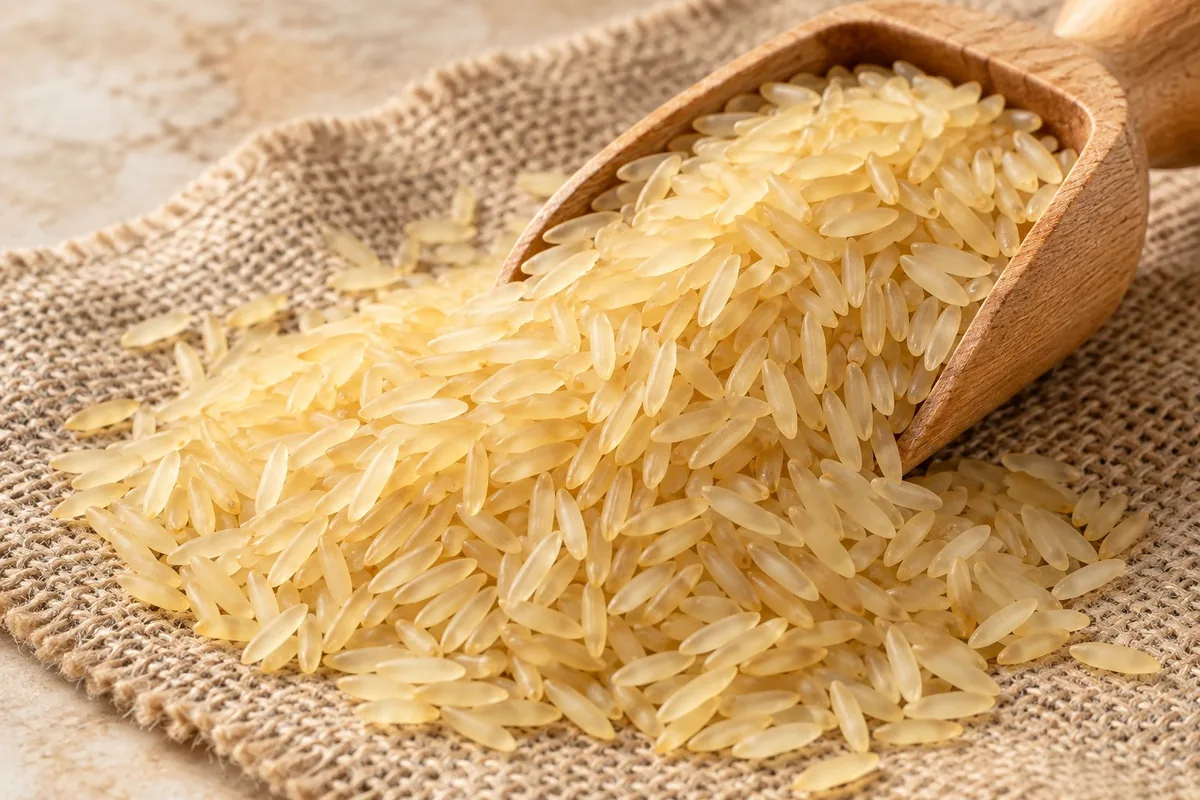 Rýže parboiled – surový produkt