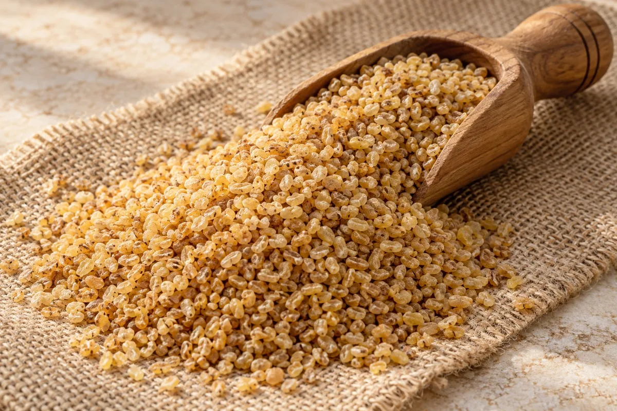 Bulgur na köfte – surový produkt