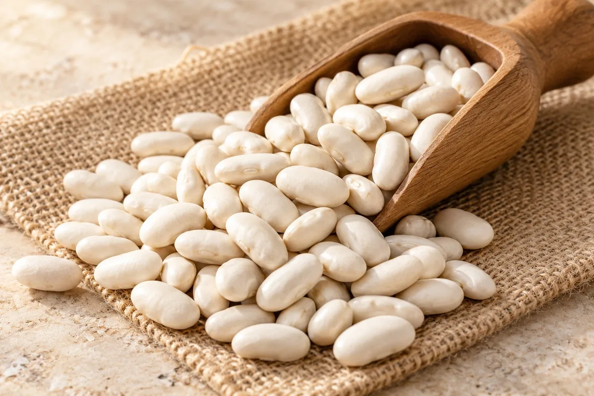 Fazole cannellini – surový produkt