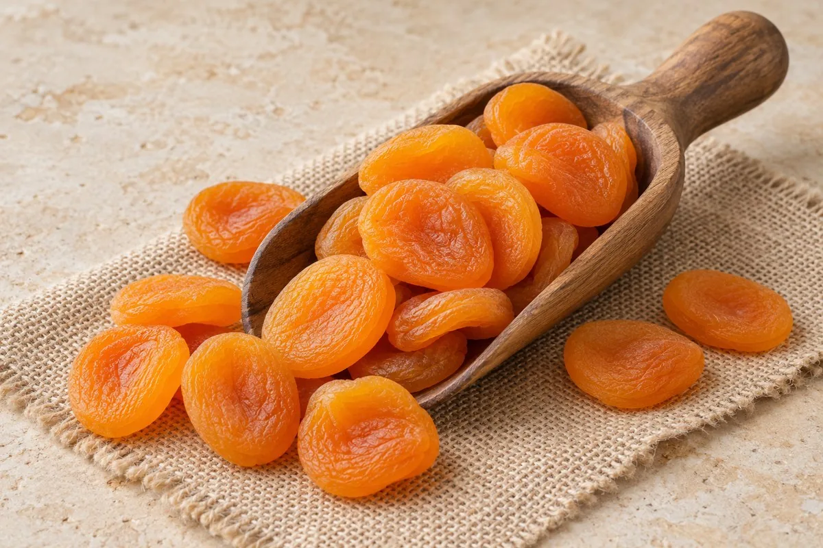 Sušené meruňky – surový produkt